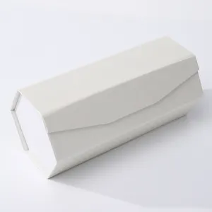 定制奢华优雅白色六角形边缘礼品盒储物化妆香水