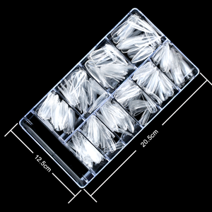Uñas artificiales 500pcs consejos de acrílico <span class=keywords><strong>transparente</strong></span> de Gel UV <span class=keywords><strong>manicura</strong></span> <span class=keywords><strong>diseño</strong></span> Fale uñas Artificial para arte de uñas - Product Image 5