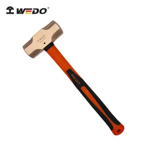 WEDO TPR HANDLE GERMANY BAM Certificate NON SPARKING COPPER BRASS 1LB-20LB SLEDGE HAMMER