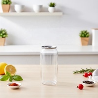 Bouteille populaire MAXBOX A500 en plastique PET de 500 ml pour thé au lait, jus, cola, avec base plate et griffes, pour café et boissons énergisantes