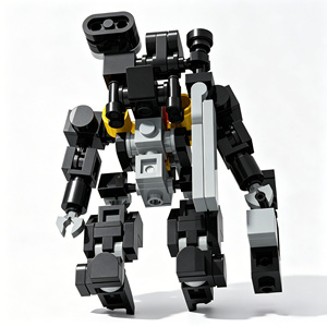 Combat Themed STEM Educational Assembly Bricks Set Type‑0 Soldier <b>Model</b> <b>D</b> Mecha Robot DIY Building Blocks Creative Toy For Gift - Product Image 6
