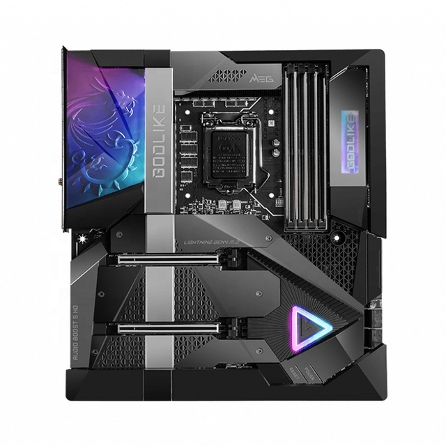Z590 GODLIKE Gaming Motherboard (E-ATX, LGA 1200 Socket, DDR4, PCIe 4, M.2 Slots,Thunderbolt,Wi-Fi 6E, Mystic Light RGB) Mot