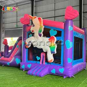 <span class=keywords><strong>Comprar</strong></span> <span class=keywords><strong>Castillo</strong></span> de salto de girasol con tobogán en línea inflable plam árbol tobogán de agua Casa de rebote - Product Image 5