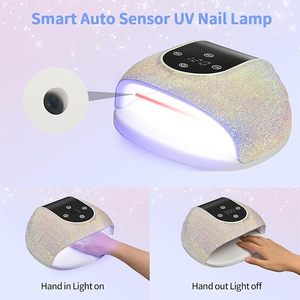 Hot Sale 268W UV <b>Light</b> for Gel Nails With 66 LED Beads, Touch Control Display & Auto Sensor LED Nail Lamp With 3 <b>Timer</b> Modes - Product Image 4