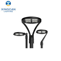 Lampe de jardin extérieure en aluminium haute luminosité, étanche IP65, 100W 150W, blanc chaud, lampe de rue LED circulaire pour la communauté, lampes de jardin LED