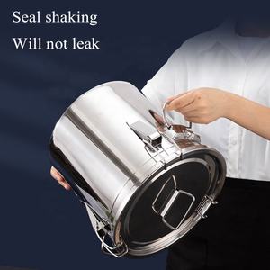 Multifunktionales Küchenwerkzeug auslaufsicher Lager Topf Aufbewahrungsboxen und Eimer Getreide Reis Lebensmittelbehälter mit Deckeln luftdicht - Product Image 5