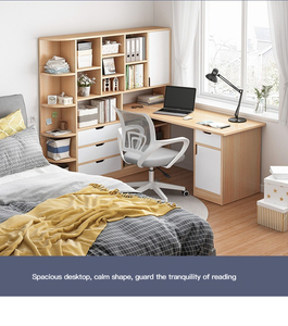 Hauteur Notebook Table d'ordinateur Chambre Fin Table de <span class=keywords><strong>lit</strong></span> Bureaux avec Cabinates - Product Image 6