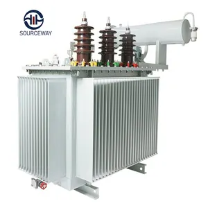 Transformador de alta tensión para interiores y exteriores, aceite sumergido ONAF 160kVA con precio