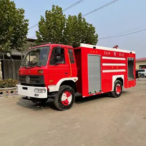 แบรนด์ใหม่และใช้ Dongfeng รถดับเพลิงกู้ภัย3000ลิตรน้ำดับเพลิงรถบรรทุกเพื่อขาย