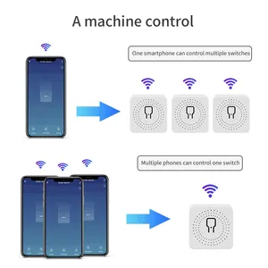 Interruttore Intelligente WiFi Tuya 16A 20A, Controllo Bidirezionale, Mini Interruttore Universale in Plastica, Compatibile con Smart Life, Alexa, Google Home, Alice - Product Image 3