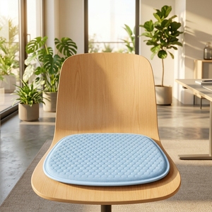 Coussin de siège de voiture en gel rafraîchissant pour l'été, respirant, en soie glacée, pièce unique, toutes saisons, style minimaliste, fabriqué en Chine - Product Image 6