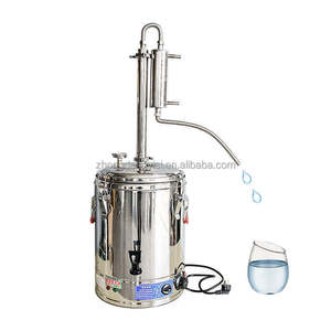 Destilador de Alcohol Doméstico de Acero Inoxidable, Máquina de Destilación de Vino y Agua, Destilador de Whisky Moonshine de Doble Torre, Destilador de Alcohol Personalizado - Product Image 1