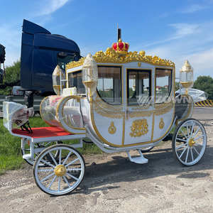 Calèche royale classique de luxe à quatre roues, calèche royale électrique de haute qualité, calèche royale électrique à vendre - Product Image 2