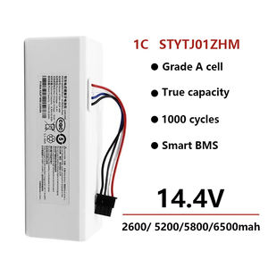<span class=keywords><strong>STYTJ01ZHM</strong></span> แบตเตอรี่ Li-ion 14.4V 2600mAh สำหรับหุ่นยนต์บ้าน Mi 1C ถูพื้นสุญญากาศ - Product Image 6