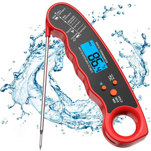Termómetro Digital Impermeable IPX6 con Pantalla LCD de Lectura Instantánea para Cocina, Alimentos, Barbacoa, Carne - Product Image 1