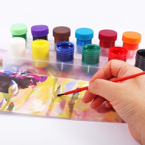 Tubo de pintura líquida Foska, suministro de arte creativo DIY, juego de pintura de témpera de dedo lavable para niños multicolor personalizado, 22ML - Product Image 6