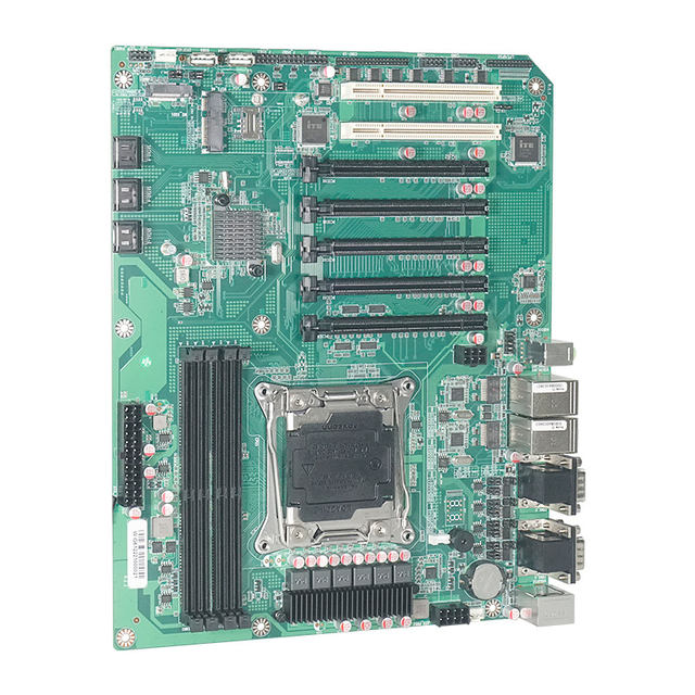 NAS Soft Routing Motherboard ITX Hot Swappable Hard Disk Array Raid Storage Industrial Computer E5 Server C612 Mainboard