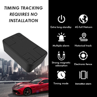 Dispositif de suivi GPS magnétique pour véhicule Daovay, extra longue autonomie, étanche, avec réseau 4G, capacité de la batterie 4200 mAh
