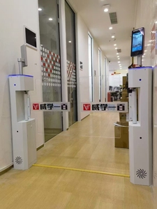 High Stability Swing Barrier Gate Turnstile QR Code RFID &amp; Facial Recognition <strong>Access</strong> <strong>Control</strong> For Gym Shop Office Buildings - Product Image 3
