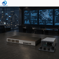 5731-H24HB4XZ Switch Híbrido Óptico-Eléctrico Administrado de 24 Puertos con 4 Uplinks Fijos SFP+ de 10G y 1 Ranura de Extensión