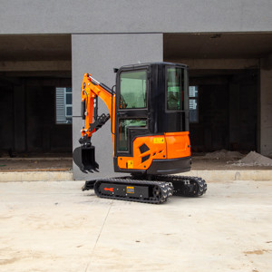 Frete Grátis Novo Escavador com Motor EPA Atacado Micro Escavador para Casa Escavadores da China Novo Escavador de Esteira Mini de 1,8 Toneladas - Product Image 3