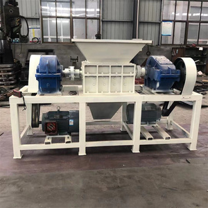 Yüksek Kaliteli Küçük Oyun Makinesi Jetonu Çift Şaftlı Giysi Tekstil Atık Parçalayıcı Makinesi 2 Elektrik Motorlu Pompa Dişlisi Yüksek Güç 22KW - Product Image 6