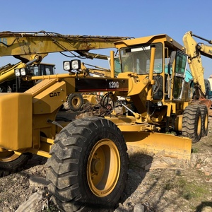 รถเกรดเดอร์มือสอง Caterpillar 120G/120H/120K/140K/140H คุณภาพเชื่อถือได้ ประสิทธิภาพสูง พร้อมเครื่องยนต์ เกียร์บ็อกซ์ และปั๊ม PLC - Product Image 3