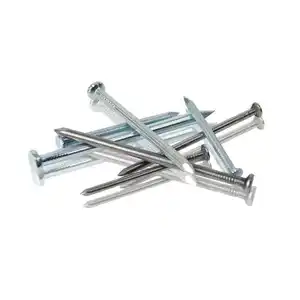 200pcs 25mm Round Wire Half Steel Nails And Hardened Strip Iron Concrete Metal Steel Coil Pins Nails Stake Fastener
