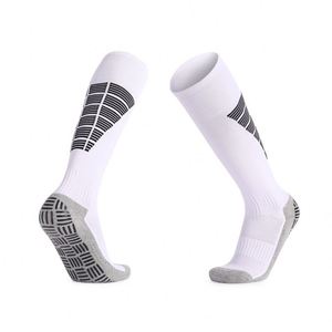 Custom Men Designer Athletic Sport Crew <b>Socks</b> Cotton Custom Anti slip Men Sports Grip Football <b>Socks</b> - Product Image 1