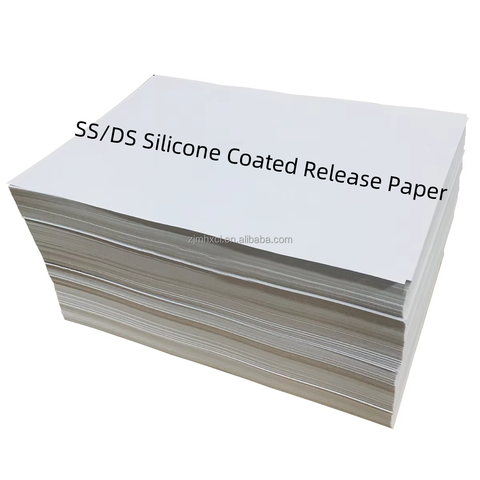 High Temperature Resistant Paper Sheet White Release Paper Silicone Coated Release Paper