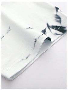 เสื้อยืดแขนสั้นลำลองสำหรับฤดูร้อนเสื้อยืดคอกลมพิมพ์ลายตัวอักษรย้อมสีกราฟิกสำหรับผู้ชาย - Product Image 5