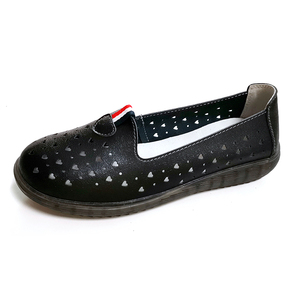 Verano cómodo suave Fondo chica <span class=keywords><strong>pisos</strong></span> sandalias de cuero genuino zapatos casuales de las mujeres zapatos - Product Image 6