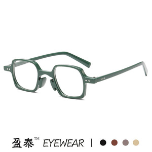 แว่นตากรอบสี่เหลี่ยม เรซิ่น ป้องกันแสงสีฟ้า สำหรับทุกเพศ แบบเต็มกรอบ - Product Image 4