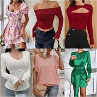 Pabrik Baru Grosir Langsung Pakaian Stok Termurah, Gaun Bekas, Atasan, Kaos Fashion, Celana Sesuai Keinginan