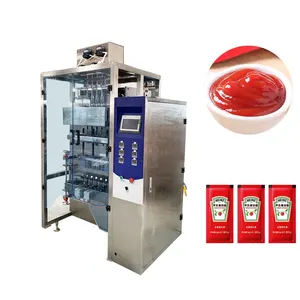 High Precision Automatic Multi Lane Sachet Liquid Ketchup Sauce Shampoo Honey Fruit Jelly Stick sauce filling Packing Machine