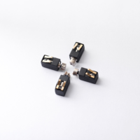 Moteur vibrant sans noyau micro mini 0408 à coupelle creuse 3V DC, petit moteur vibrant électrique cylindrique pour mobiles et appareils électroniques