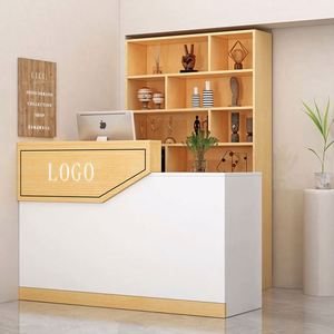 Muebles de Salón de Belleza de Último Diseño, Mostrador de Recepción para Salón de Belleza, Mostrador de Pago para Salón de <span class=keywords><strong>Uñas</strong></span> - Product Image 5