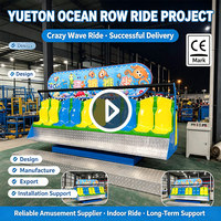YUETON Manège Crazy Wave pour enfants, attraction de parc d'attractions certifiée CE, vente en gros OEM ODM