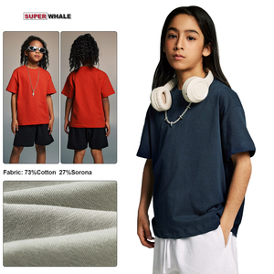 Vente en gros de <span class=keywords><strong>t</strong></span>-shirts unis en coton pour enfants, <span class=keywords><strong>t</strong></span>-shirts Dtg personnalisés, sérigraphie, logo brodé, pour garçons et filles - Product Image 3