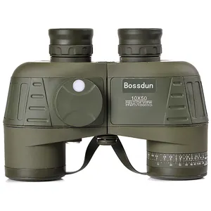 Lucrehulk distance measurement compass binoculars 10x50 best hunting rangefinder range finding binoculars