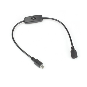 USB 2.0 Mini Male to Female Extension Cable with on off Switch - Product Image 2