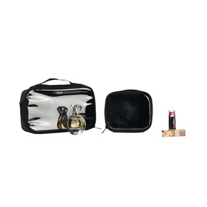 Juego de neceseres transparentes de gran capacidad, bolsa de almacenamiento de viaje rectangular impermeable para mujer, uso doméstico, primavera 2024 - Product Image 1