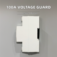 ATS 63A 100A Dispositif de commutateur de transfert automatique Triphasé Réglable sur et sous Stabilisateur de protection de tension