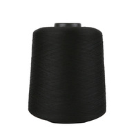 Fil à coudre élastique DTY en polyester mercerisé teint en filière, 100 % polyester, 150D/48F, 1000g, marque YH, écologique, vente en gros