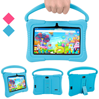 Tablette Android WiFi Veidoo 7 pouces 1024x600 avec écran capacitif, sans carte SIM, processeur quadricœur, pour télécharger des jeux