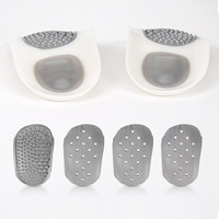 Soportes de arco para pies con dedos entrecruzados o separados, desmontables, transpirables, de nano PU de alta calidad, ortopédicos, para corrección de pie plano, plantillas unisex