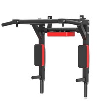 Barre de traction murale simple/double en acier pour exercices de fitness à domicile, équipement multifonctionnel