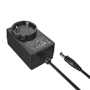 High Quality Interchangeable Plug Power Adaptor 24W 5V 9V 12V 15V 19V 24V Wide Voltage Power Delivery Adapter for Universal