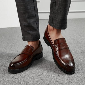 Zapatos Formales de Chef 2025, Zapatos de Cocina Transpirables para Hombre, Mocasines de Diseño Nuevo, Zapatos Casuales de Vestir para Hombre de Talla Grande, Pares de Zapatos de Cuero para Hombre - Product Image 4