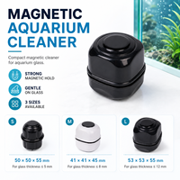 Nettoyeur magnétique pour mini-aquarium, fabricant, brosse double face, vente en gros, OEM/ODM, respectueux de l'environnement